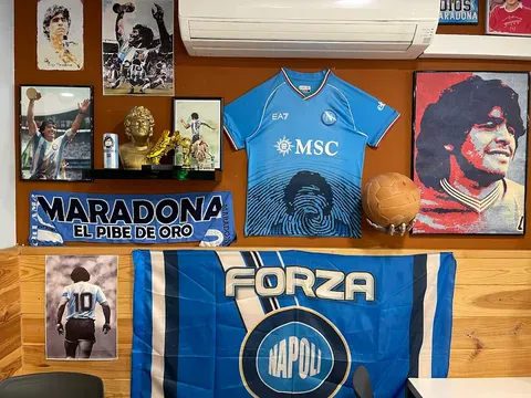 Rincón de Maradona en Ankara Burger